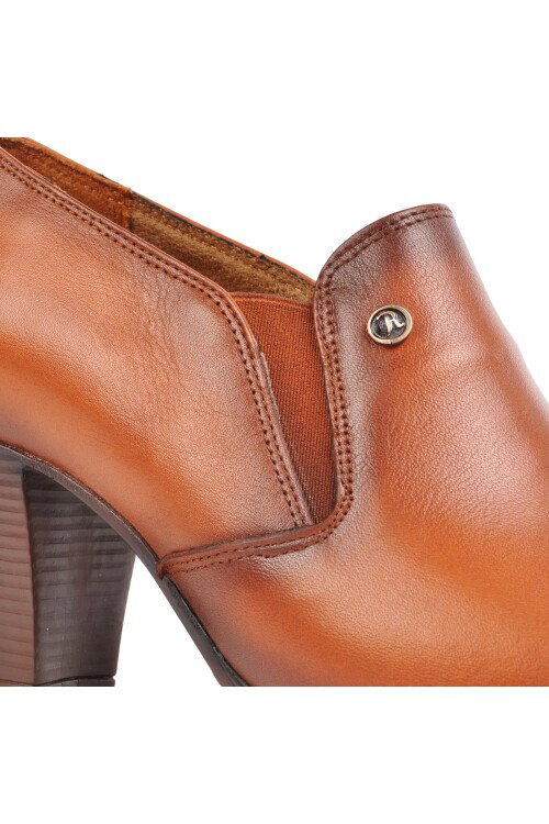 Taba Hakiki Deri Kadın Günlük Ayakkabı 13-24K Z