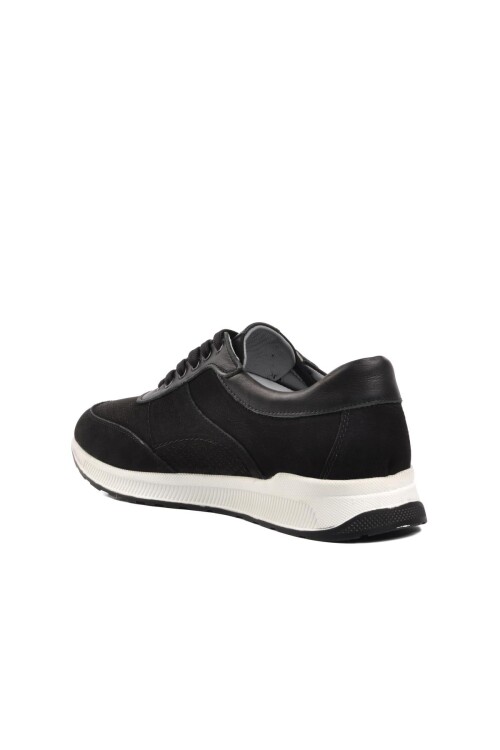 Siyah Nubuk-Beyaz  Erkek Günlük Ayakkabı 2002Y M