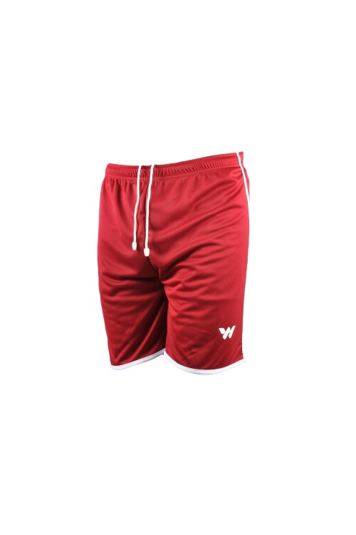 Bordo-Beyaz  Erkek Şort 20202