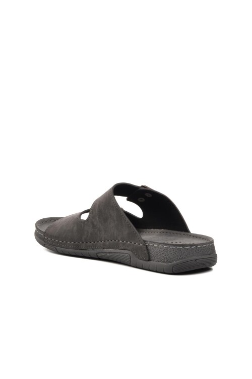 Grey Mens Slippers Ayakmod 64.002 M