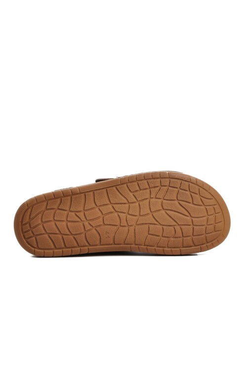 Brown Mens Slippers Ayakmod 64.002 M
