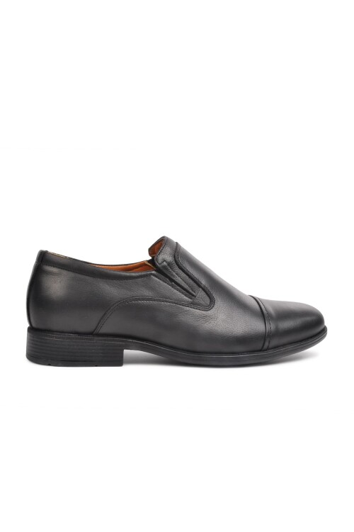 Siyah Hakiki Deri Erkek Günlük Ayakkabı 692 M ( K )