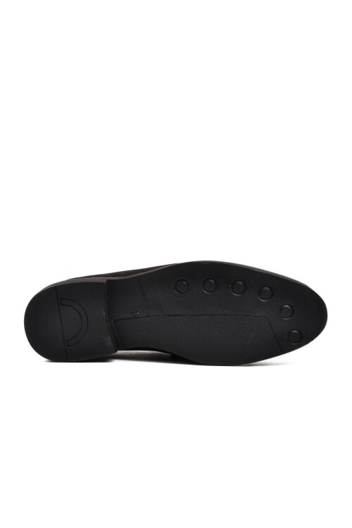 Siyah Nubuk  Erkek Loafer Ayakkabı Ayakmod 7010Y M