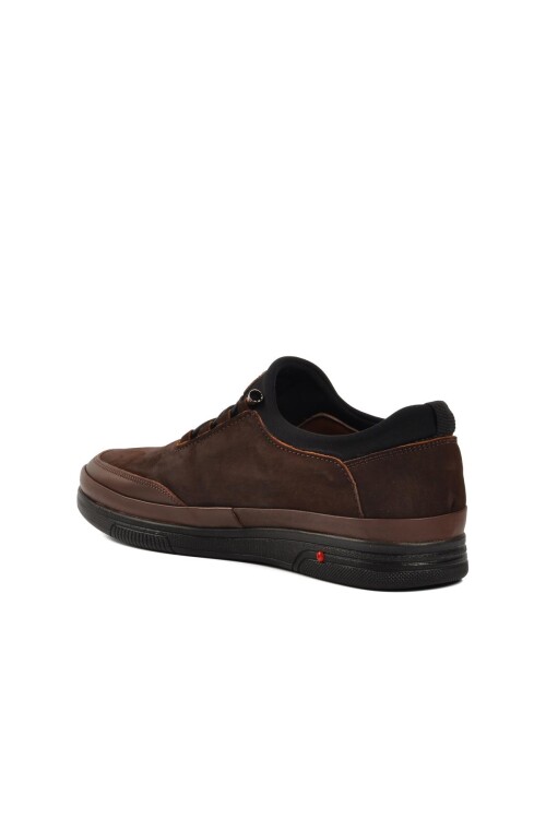 Kahve Nubuk  Erkek Günlük Ayakkabı 703-1Y M