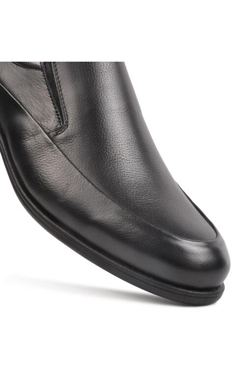 Siyah Hakiki Deri Erkek Günlük Ayakkabı 822 M ( K )