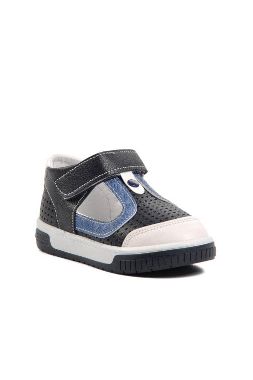 Navy Blue White Orthopedic Unisex Childrens Shoes 3000 B