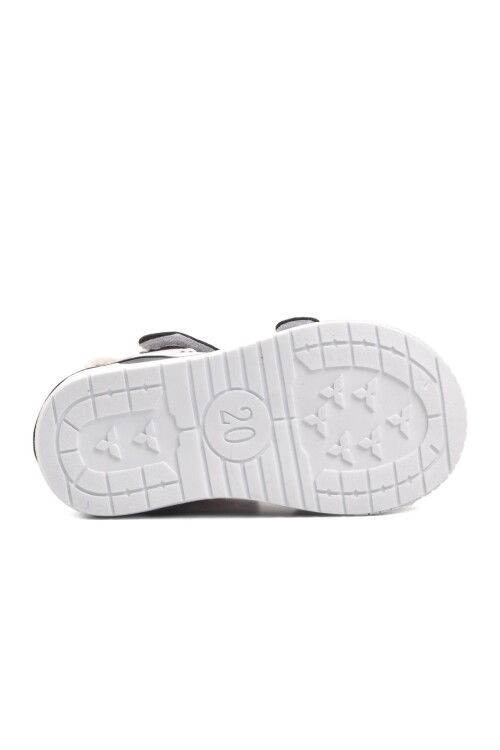 White Blue Orthopedic Baby Shoes 3200 B