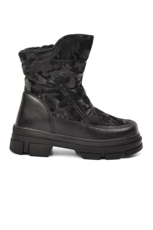 Black Childrens Snow Boots Belz F
