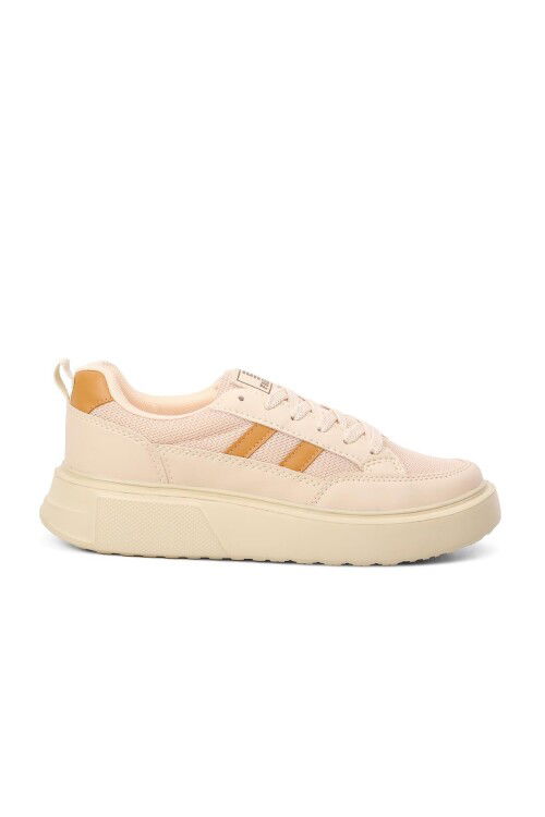 Beige Womens Sneakers Deren G