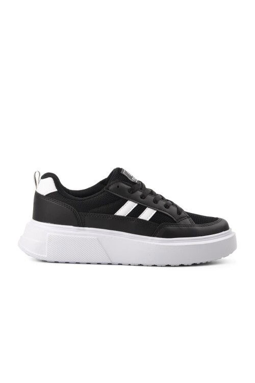 Black-White Womens Sneakers Deren G