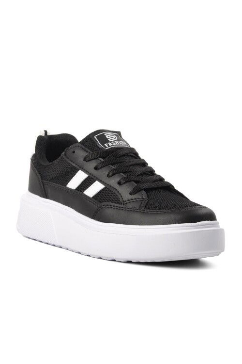Black-White Womens Sneakers Deren G
