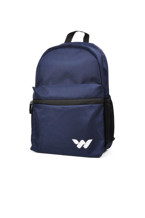 Navy Blue Unisex Backpack Hump