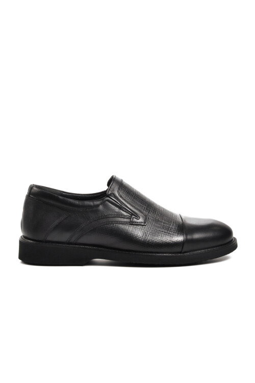 Black Genuine Leather Mens Classic Shoes M1806 M