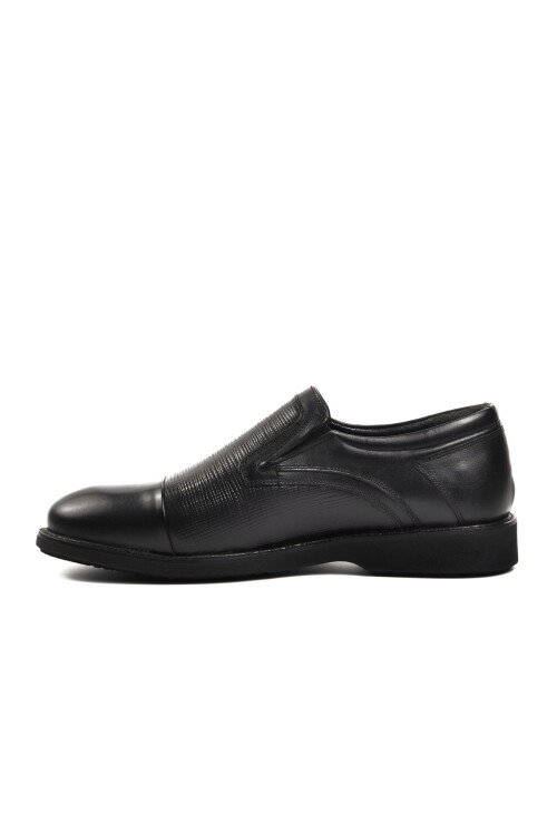 Black Genuine Leather Mens Classic Shoes M1806 M