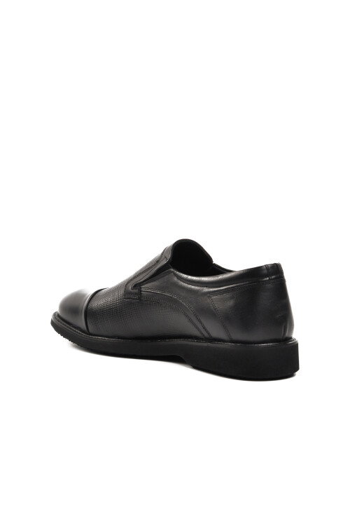 Black Genuine Leather Mens Classic Shoes M1806 M