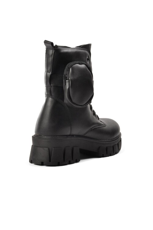 Siyah  Kadın Bot Meru Z