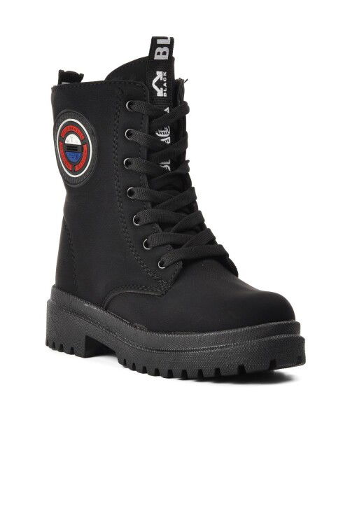 Black-Emerald Childrens Boots Peris F