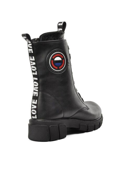 Siyah  Kadın Bot Peris Z