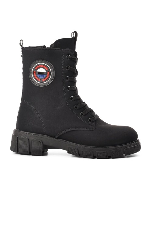 Siyah Nubuk Kadın Bot Peris Z