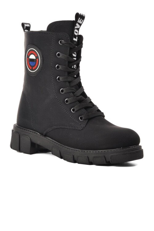 Siyah Nubuk Kadın Bot Peris Z