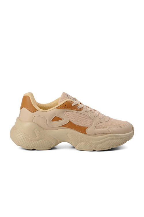 Beige-Tan Womens Sneakers Ravenna G