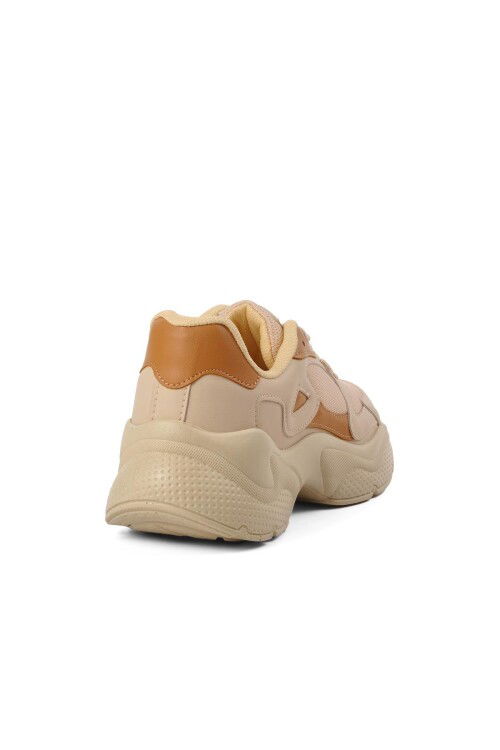 Beige-Tan Womens Sneakers Ravenna G