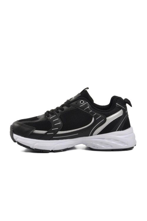 Black-White Unisex Sneakers Run G