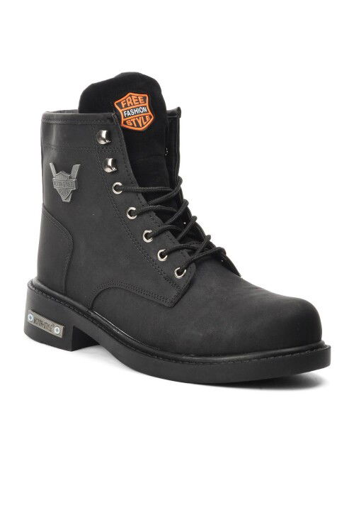 Black Mens Boots Taurus M