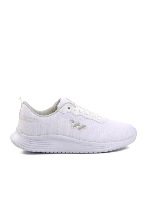 White Mesh Lightweight Flexible Mens Sneakers Aldan M