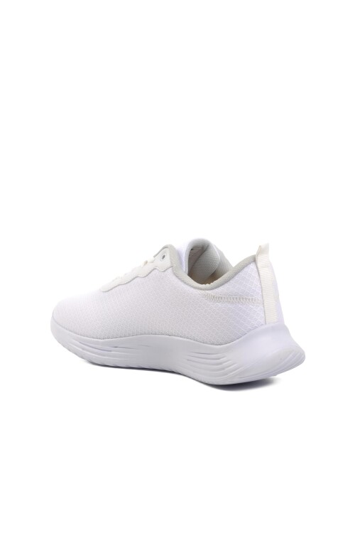 White Mesh Lightweight Flexible Mens Sneakers Aldan M