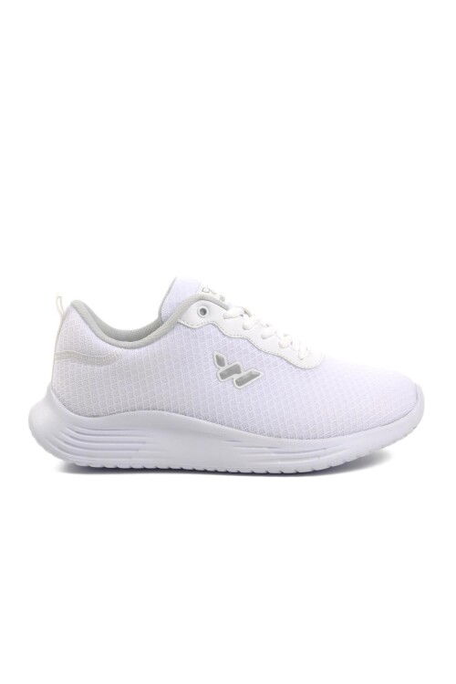 White Mesh Lightweight Flexible Unisex Sneakers Aldan G