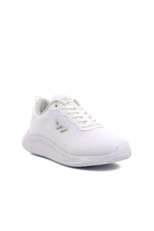White Mesh Lightweight Flexible Unisex Sneakers Aldan G