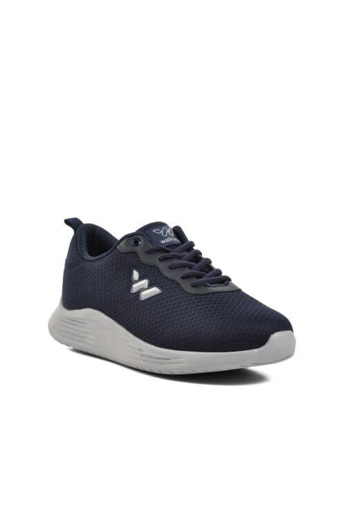 Navy Blue Ice Mesh Lightweight Flexible Mens Sneakers Aldan M