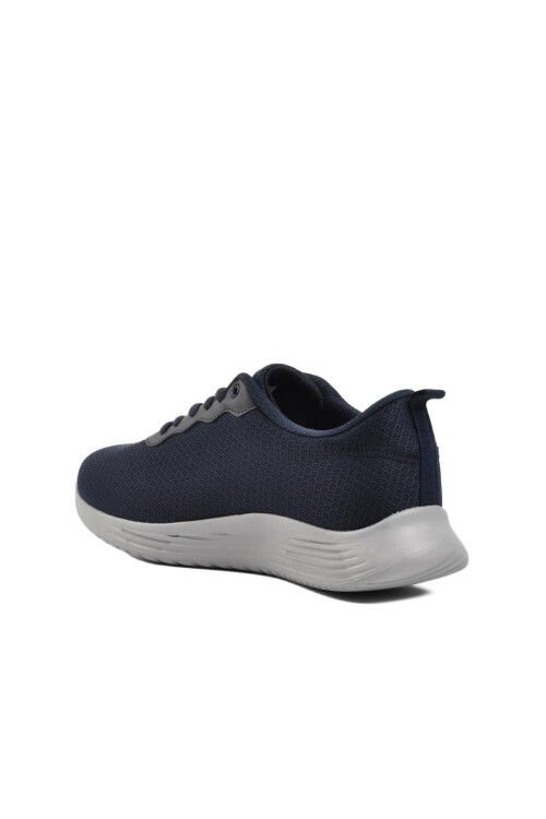 Navy Blue Ice Mesh Lightweight Flexible Mens Sneakers Aldan M