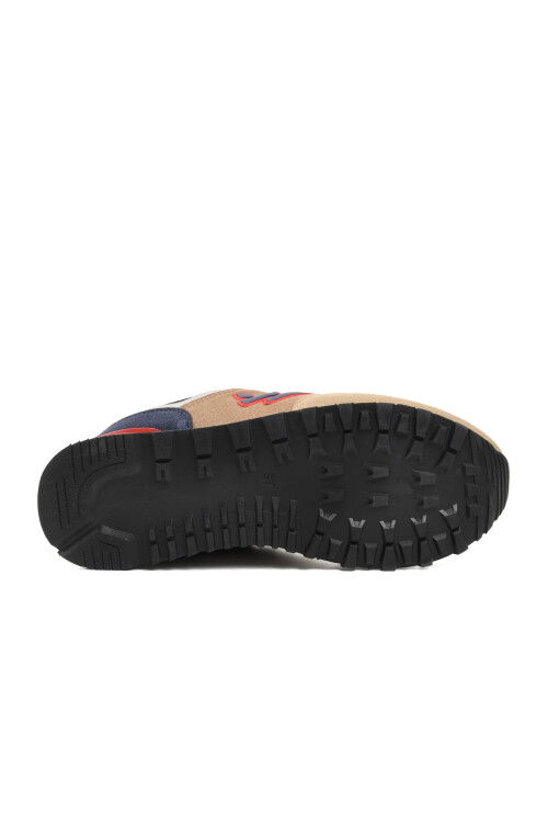 Beige-Navy-Red Womens Sneakers Benin G