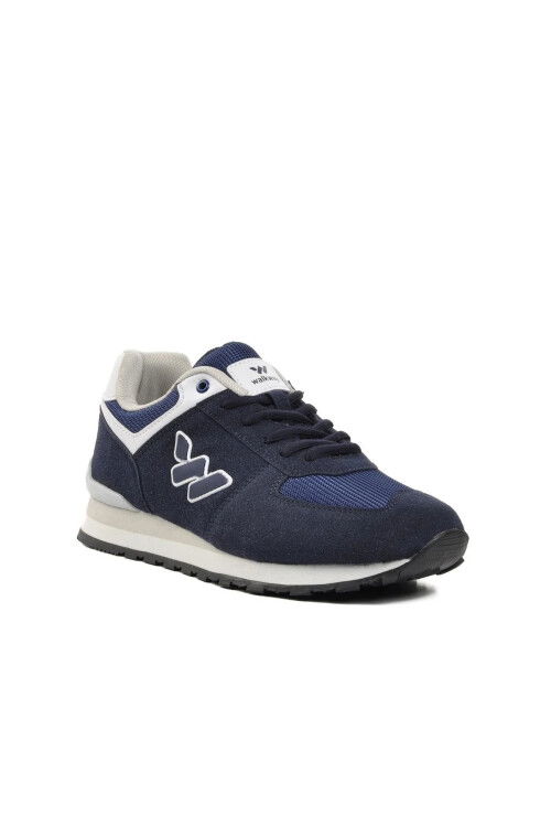 Navy Blue-White Womens Sneakers Benin G