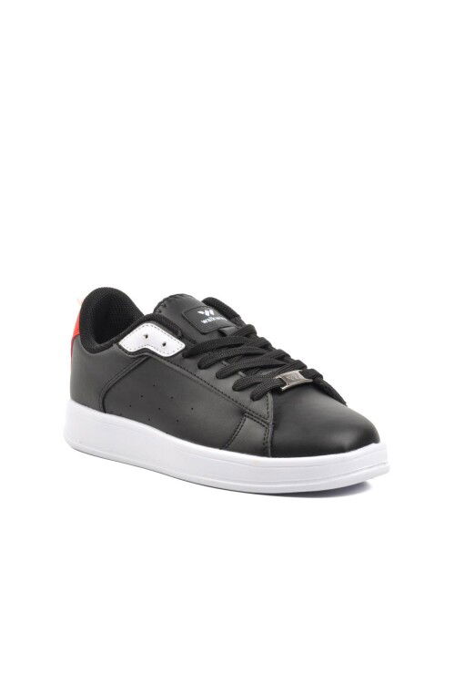 Black-White-Red Unisex Sneakers Lena G