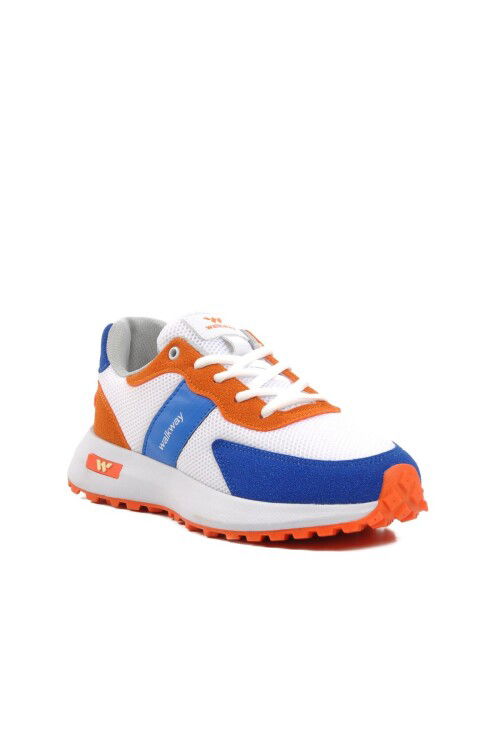 White-Sax Blue Womens Sneakers Manila G