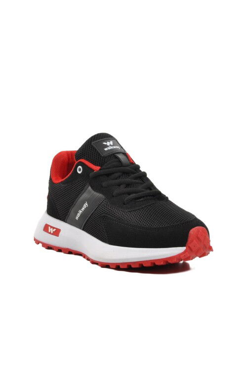 Black-White-Red Womens Sneakers Manila G