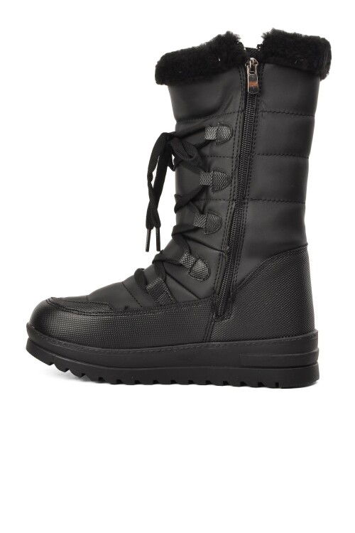 Siyah  Kadın Kar Botu Yuja Z