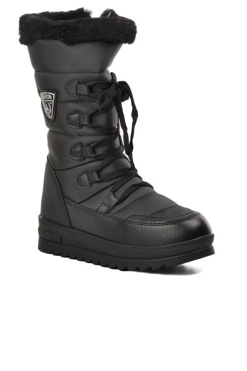 Siyah  Kadın Kar Botu Yuja Z