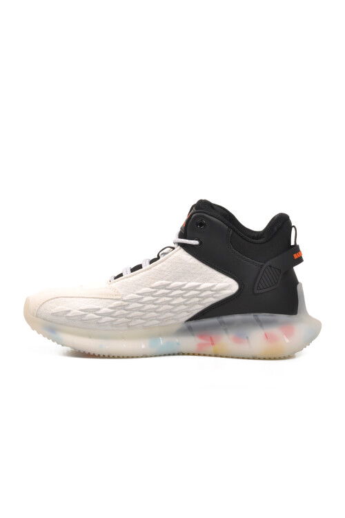 White-Black Mens Basketball Shoes Claudin 101 22352 M