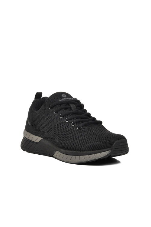 Black Lightweight Memory Foam Unisex Sneakers Manaus G