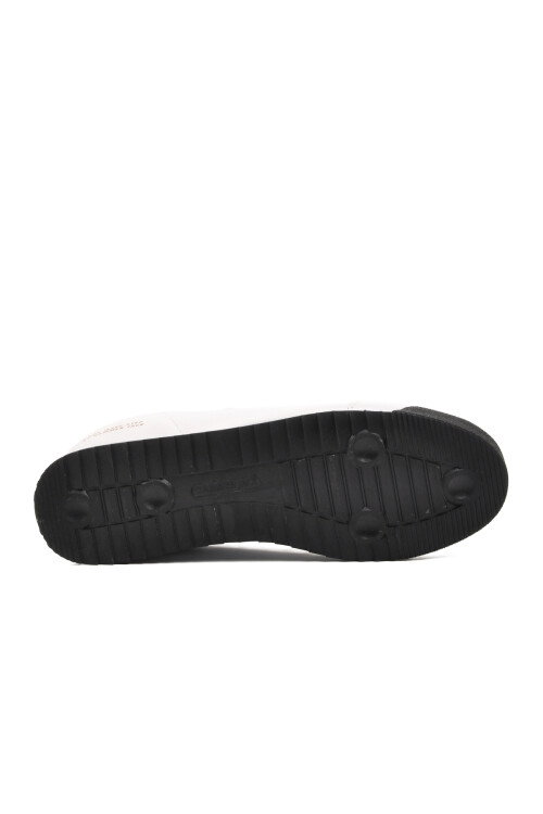 White-Black Faux Leather Mens Sneaker Pico 101 21540 M