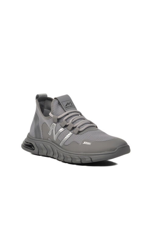 حذاء رياضي رجالي رمادي دخاني 152-19103 M