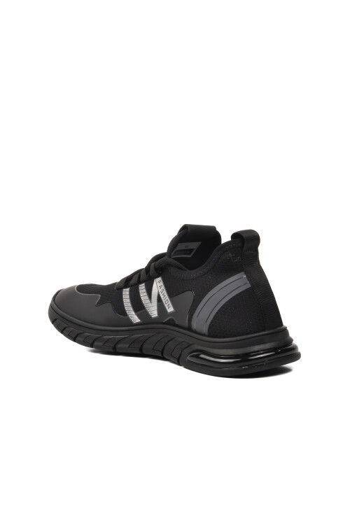 Black-Gray Mens Sneakers 152-19103 M