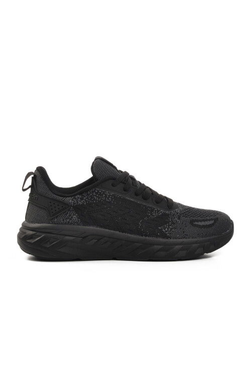 Black Textile Mens Sports Shoes 93IRON M