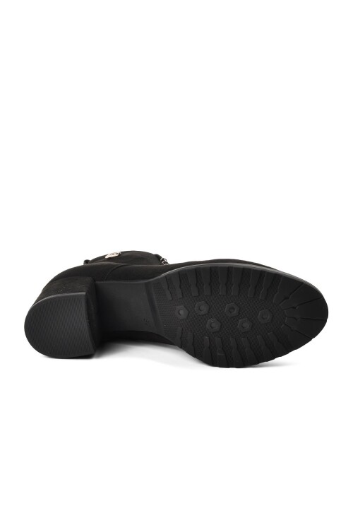 Siyah Süet Kadın Bot PC-52011