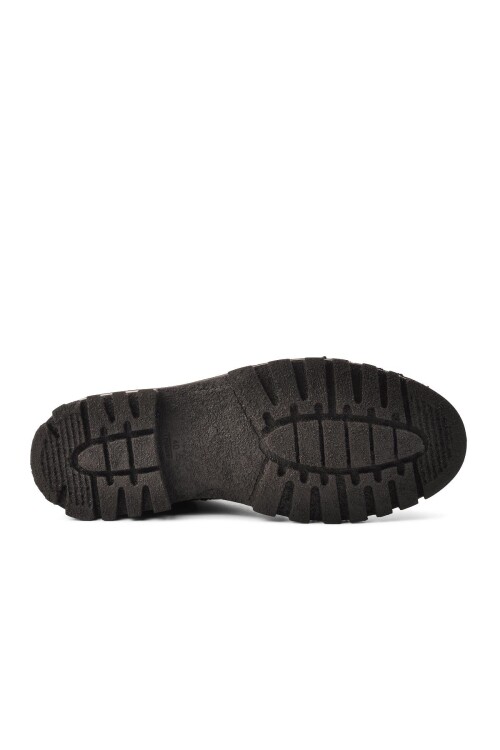 حذاء رجالي من الجلد الطبيعي بني اللون 153-5313 M