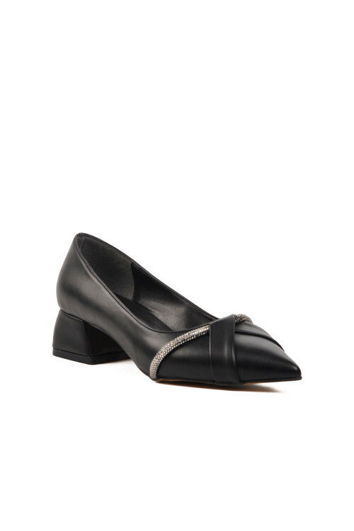 Siyah  Kadın Abiye Ayakkabı 248020 Z